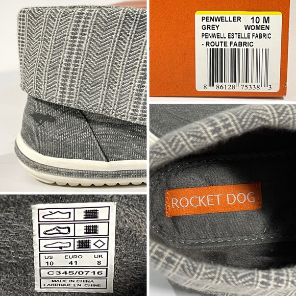 Rocket Dog Penwell Convertible High Top/Low Top
Fold Down Collar Canvas Sneaker - Picture 16 of 16